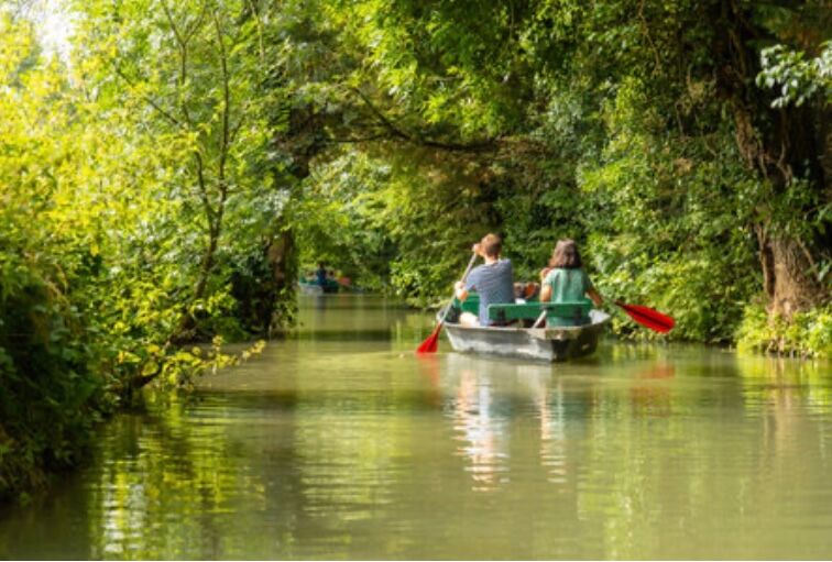Le marais poitevin (à 45 min)